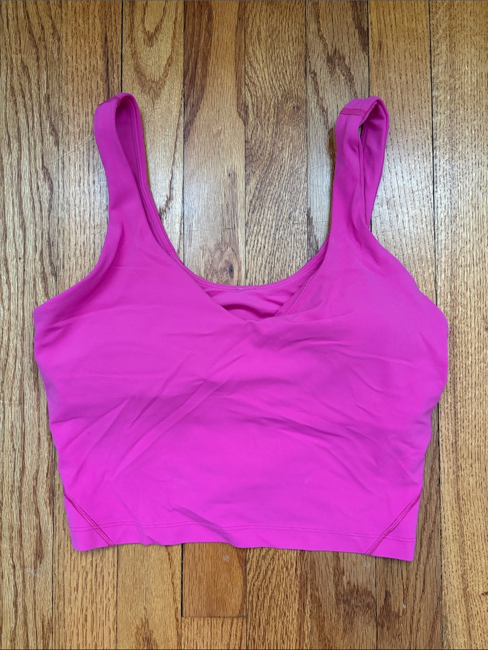 Lululemon Align Tank: hot pink: size- 8